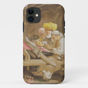 Cashmere Shawls: Weven, 1863 (chromolitho) iPhone 11 Hoesje