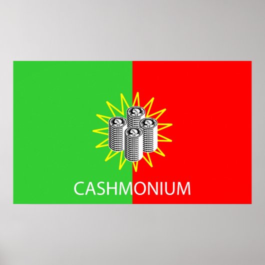 Cashmonium Poster (Voorkant)