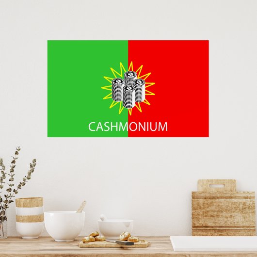 Cashmonium Poster (Keuken)