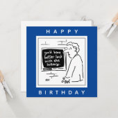 Cashpoint ATM en Klant bij de Cartoon van de Bank Kaart (Voorkant / Achterkant in situ)