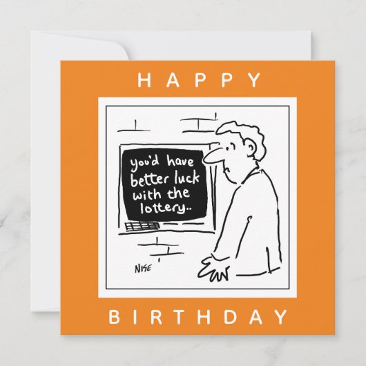 Cashpoint ATM en Klant bij de Cartoon van de Bank Kaart (Voorkant)