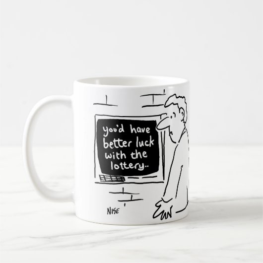 Cashpoint Machine Advies Verjaardag Koffiemok (Links)