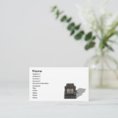 CashRegister091210, Naam, Adres 1, Adres 2,... Informatiekaartje (Staand voorkant)