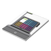 Cashregister aanraakscherm notitieblok (Linkerzijde)
