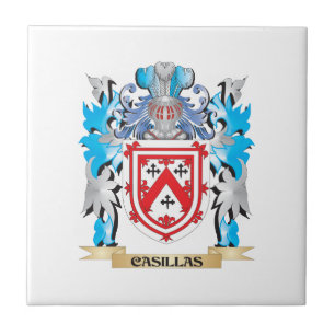 Casillas Coat of Arms - Family Crest Tegeltje