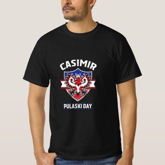 Casimir Pulaski Day Chicago 1 T-shirt (Voorkant)
