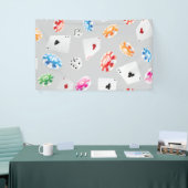 Casino, accessoires spellen patroon 8 spandoek (Beurs)