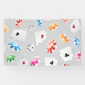 Casino, accessoires spellen patroon 8 spandoek (Horizontaal)