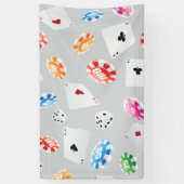 Casino, accessoires spellen patroon 8 spandoek (Verticaal)