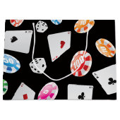 Casino, accessoires voor games 2 groot cadeauzakje (Voorkant)