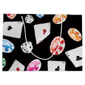 Casino, accessoires voor games 2 groot cadeauzakje (Achterkant)