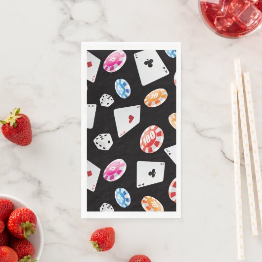 Casino, accessoires voor games 2 servet (Insitu)