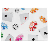 Casino, accessoires voor games groot cadeauzakje (Voorkant)