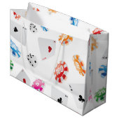 Casino, accessoires voor games groot cadeauzakje (Voorkant Gekanteld)