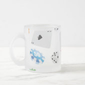 Casino, accessoires voor games matglas koffiemok (Links)