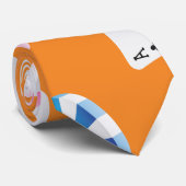 Casino, accessoires voor games patroon 3 stropdas (Opgerold)