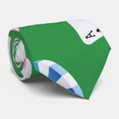 Casino, accessoires voor games patroon 4 stropdas (Opgerold)