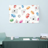 Casino, accessoires voor games spandoek (Beurs)