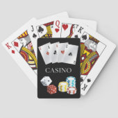 Casino Ace Dice Poker Chips Speelkaarten 2 (Achterkant)