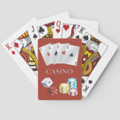 Casino Ace Dice Poker Chips Speelkaarten 3 (Achterkant)