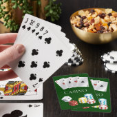 Casino Ace Dice Poker Chips Speelkaarten 5 (Insitu)