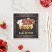 Casino Baby shower Papieren servetten (Insitu)