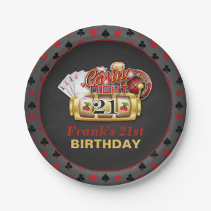 Casino Birthday Bord - 21ste verjaardag
