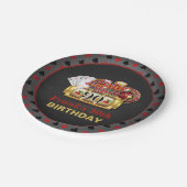 Casino Birthday Bord - 90e verjaardag (Gekanteld)