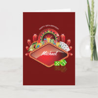 Casino Birthday Greeting