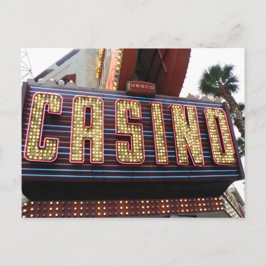 Casino Briefkaart (Voorkant)