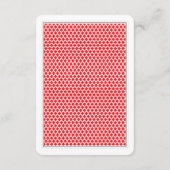 Casino Bruiloft invoegen Kaart (Achterkant)