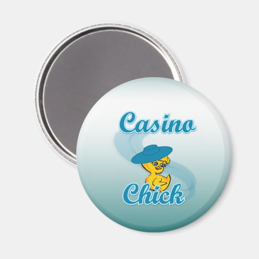 Casino Chick #3 Magneet (Voorkant / Achterkant)