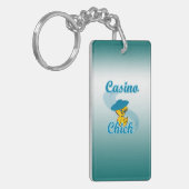 Casino Chick #3 Sleutelhanger (Voorkant Links)