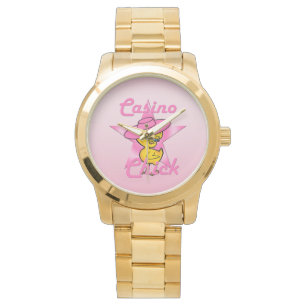 Casino Chick #8 Horloge