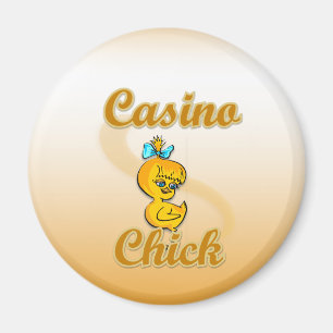 Casino Chick Magneet