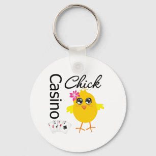 Casino Chick Sleutelhanger
