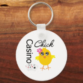 Casino Chick Sleutelhanger (Voorkant)