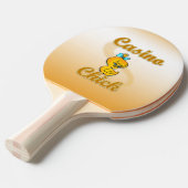 Casino Chick Tafeltennisbatje (Voorkant Gekanteld)