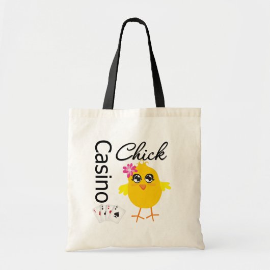 Casino Chick Tote Bag (Voorkant)
