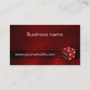 Casino Chip Business Card Templates Visitekaartje