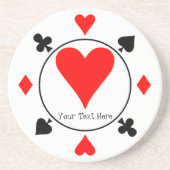 Casino Chip Onderzetter (Voorkant)