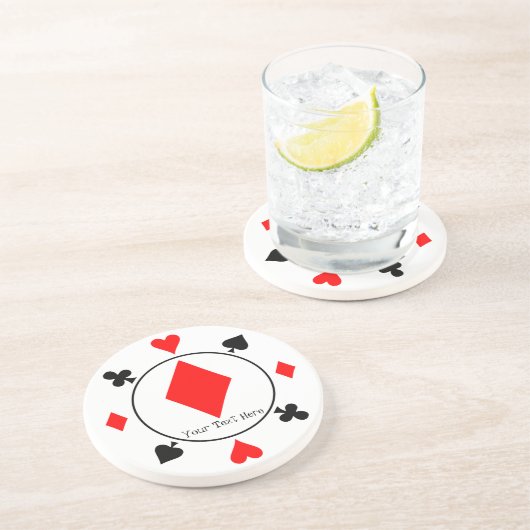 Casino Chip Onderzetter (Zijkant)
