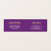 Casino Chips, Casino Manager gedetailleerd Visitekaartje (Binnenkant ongevouwen)