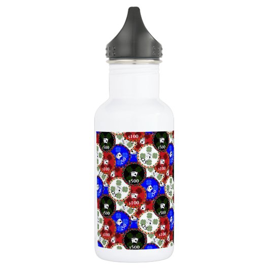 Casino Chips Waterfles (Links)