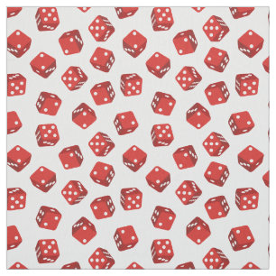 Casino Craps Spel Rode Dice Stof