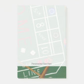 Casino Craps Table met Chips en Dice Post-it® Notes (Voorkant)