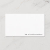 Casino Croupier / Dealer, Aces - Visitekaartjes (Achterkant)