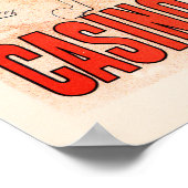 CASINO D' ENGHIEN, door Jules Cheret Paris Poster (Hoek)