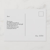 casino dank je creditcard uitnodiging briefkaart (Achterkant)