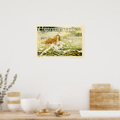 CASINO DE CABOURG Paris Henri Privat Livemont Art Poster (Keuken)